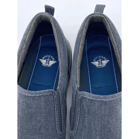 Dockers Men’s Gray Fremont Vegan Casual Slip-On Sneakers 90-43334 US Size 13M - Picture 11 of 12